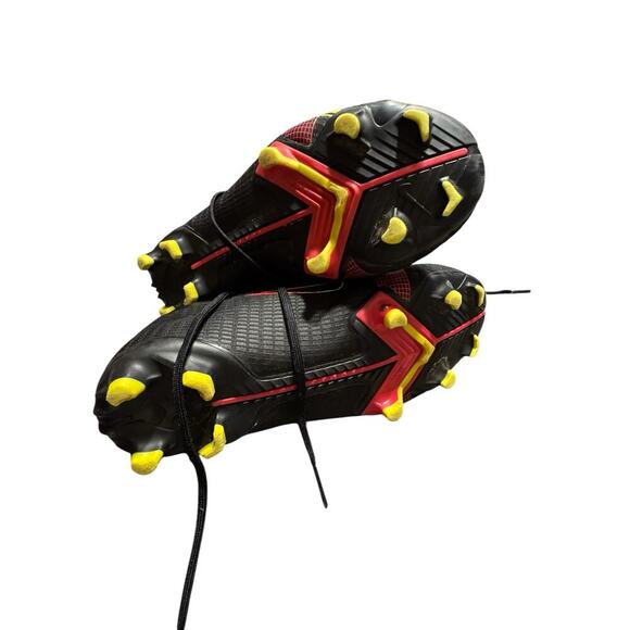 Nike Size 3.5Y US Black/Red Mercurisl Soccer Cleats - Picture 8 of 8